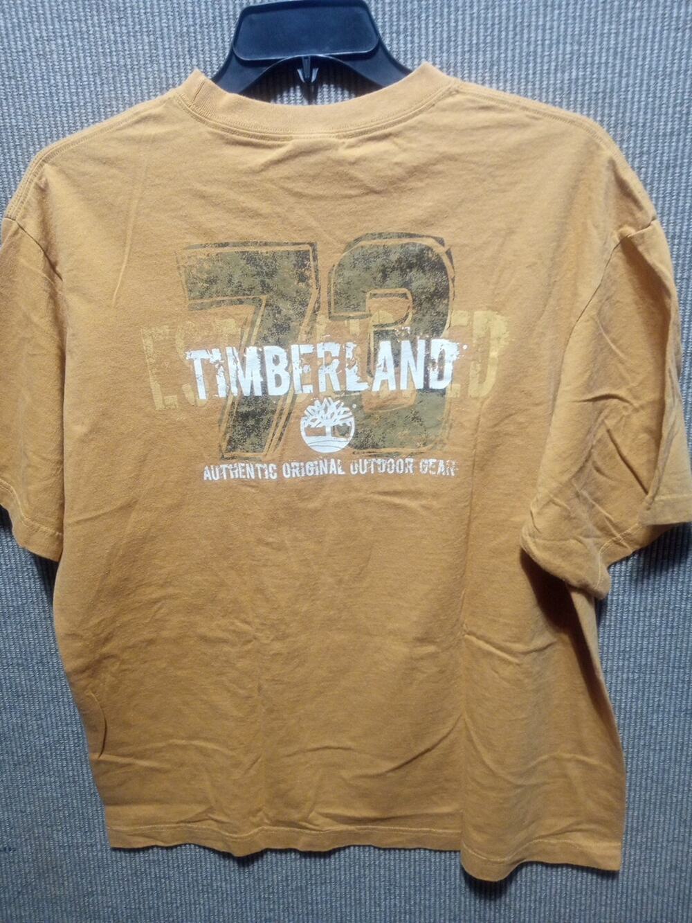 Timberland Shirt Men's Short Sleeve Size XL Authentic Original Outdoor...